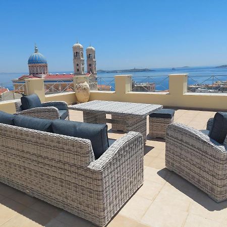 Hermes Penthouse Ermoupoli Exteriör bild